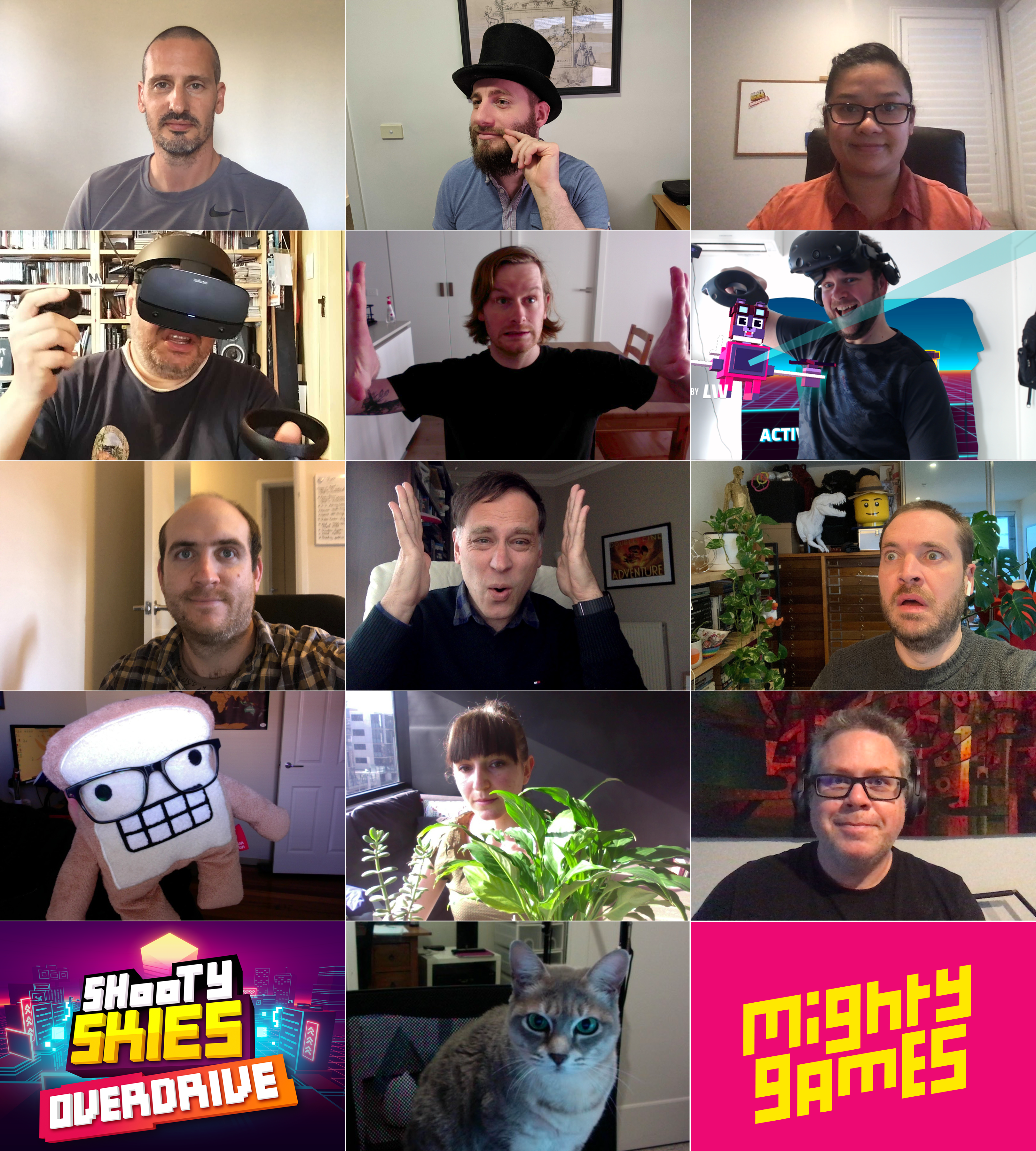 The Shooty Skies Overdrive Team in Iso